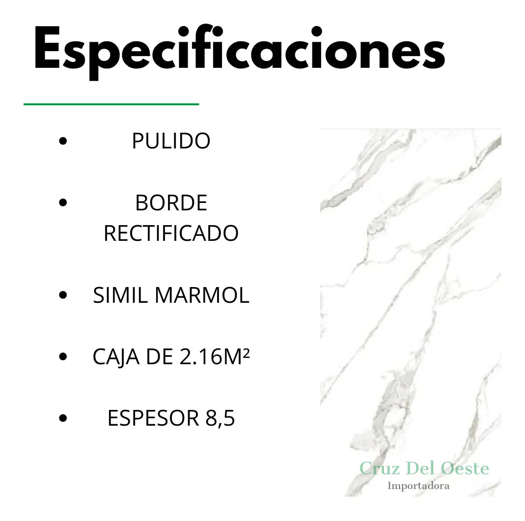 Porcelanato Símil Mármol